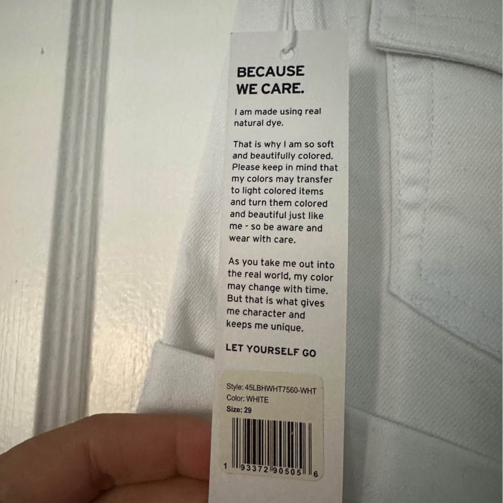 Hudson Jeans White Jean Shorts - Picture 5 of 5
